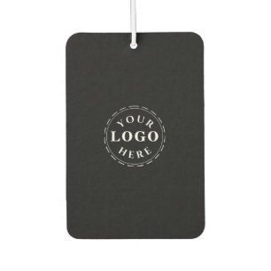 Custom Logo and QR Code Portrait Rectangle Car Air Freshener