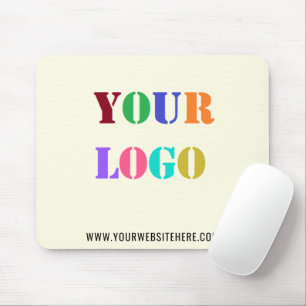 Custom Logo and Text Personalised Mouse Pad