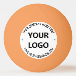Custom Logo and Text Personalised Ping Pong Ball