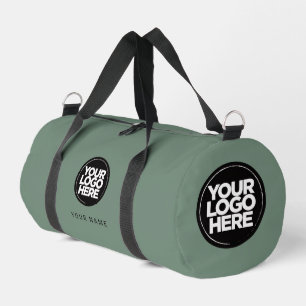 Custom Logo and Text Promotional Business Fitness Duffle Bag