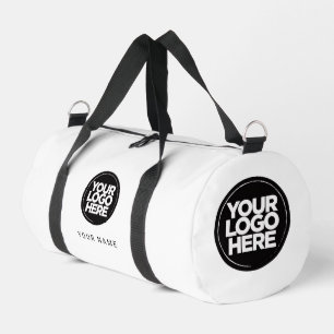 Custom Logo and Text Promotional Business Fitness Duffle Bag