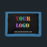 Custom Logo and Text Promotional Business Wallet<br><div class="desc">Custom Colours and Fonts - Personalised Wallets with Your Company Logo and Text Promotional Business Wallet Gift - Add Your Logo / Image or QR Code - Photo / and Website - Name - Custom Text / More - Resize and move elements with Customisation tool. Choose / add your favourite...</div>