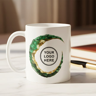Custom Logo and Website Modern Promotional Coffee Mug