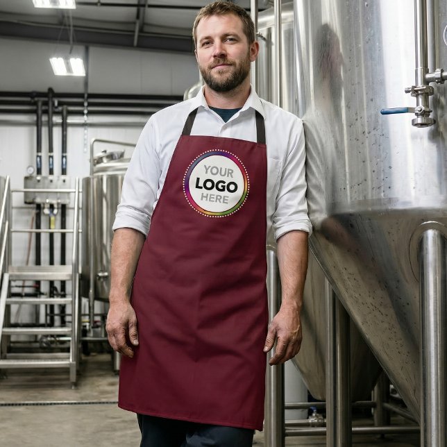 Custom Logo Apron - Branded Hospitality Workwear (Creator Uploaded)