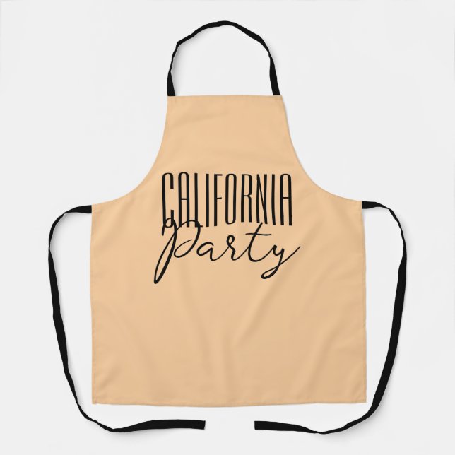 Custom Logo Apron, Personalised Apron For Women (Front)
