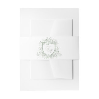 Custom Logo Belly Band Invitation Belly Band