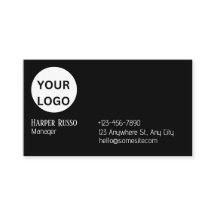 Custom logo black