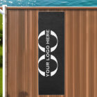 Custom Logo Black Indoor Rug