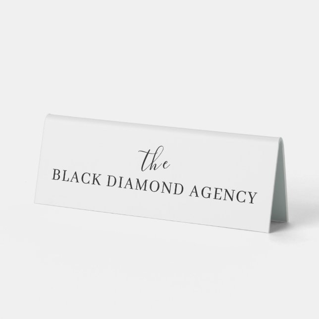 Custom Logo | Branded Company Name Display (Front)