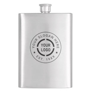 Custom Logo branded promotional Flask