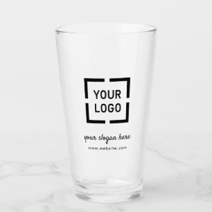 Custom Logo branded promotional Glass