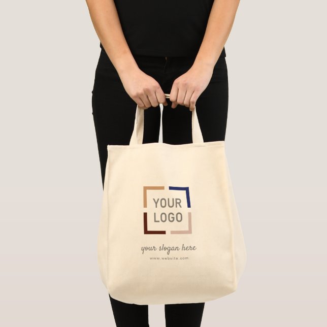 Custom Logo branded promotional Tote Bag (Front (Product))
