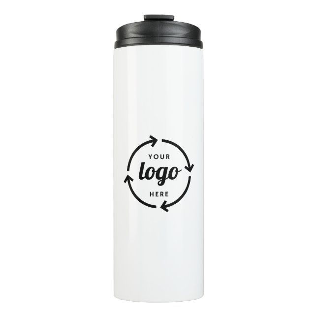 Custom Logo Branded Thermal Tumbler (Front)