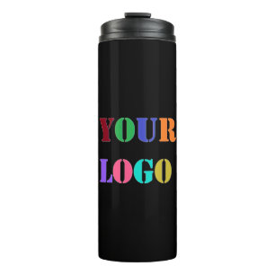 Custom Logo Branded Thermal Tumbler Example