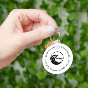 Custom Logo Business Branded Keychain
