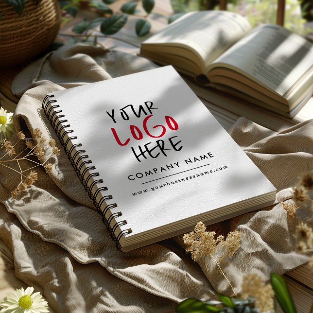 Custom Logo Business Branding personalised Notebook (Creator Uploaded)