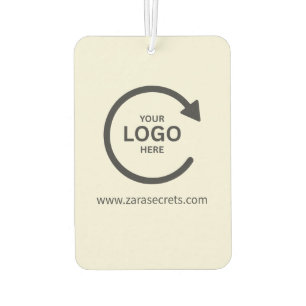 Custom Logo Business Branding Wildflower Car Air Freshener