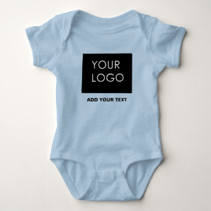 Custom Logo Business Company Baby Bodysuit