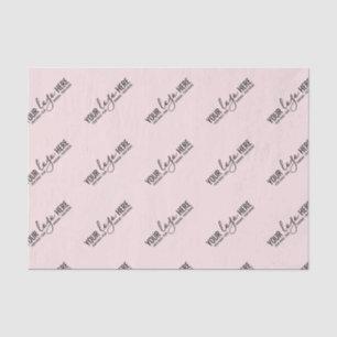 Custom Logo Business Company Packaging Blush Pink Tissue Paper