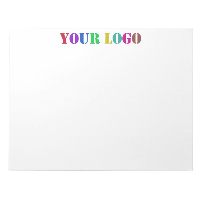 Custom Logo Business Company Promotional Notepad (Front)
