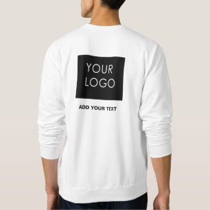 Custom Logo Business Company Promotional   Sweatshirt