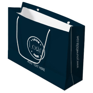 Custom Logo Business Corporate Professional Large Gift Bag