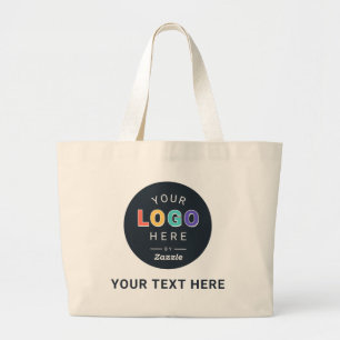 Custom Logo Business Large Tote Bag