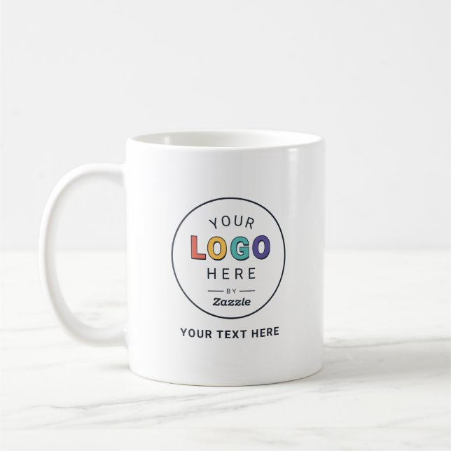 Custom Logo Business Mug (Left)