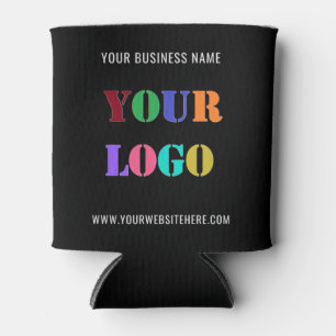 Custom Logo Business Name Can Cooler Choose Colour