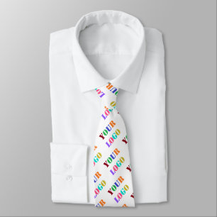 Custom Logo Business Neck Tie - Your Colors