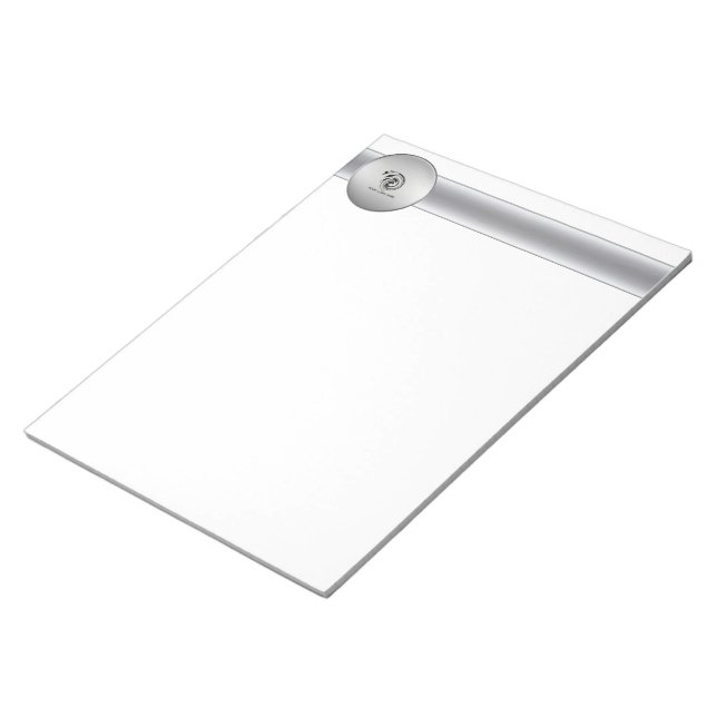 Custom Logo business notepad (Angled)