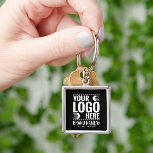 Custom Logo, Business or Brand Logo Personalized Key Ring