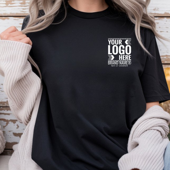 Custom Logo, Business or Brand Logo Personalized  T-Shirt (Creator Uploaded)