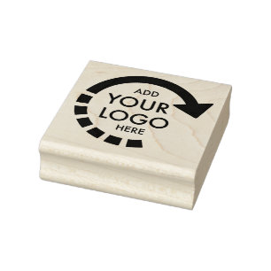 Custom Logo Business Packaging Branding Rubber Stamp