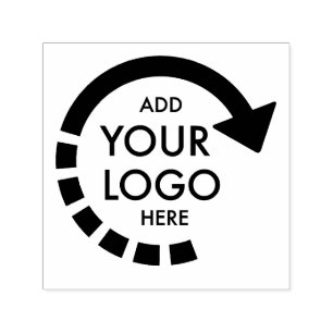 Custom Logo Business Packaging Branding Self-inking Stamp