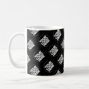 Custom logo business pattern employee coffee mug