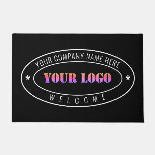 Custom Logo Business Personalised Office - Welcome Doormat