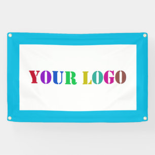 Custom Logo Business Promotional Banner Your Colou