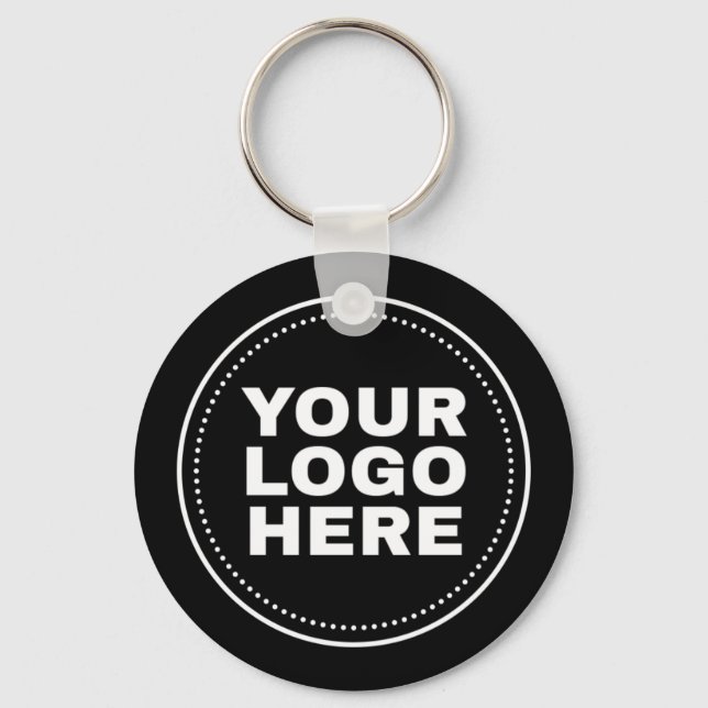 Custom Logo Business Promotional Key Ring (Front)