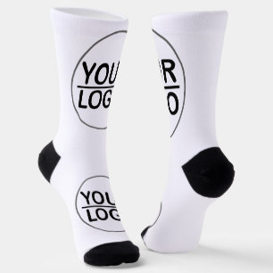 Custom logo business socks