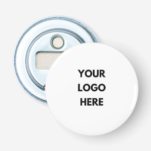 Custom Logo Button Bottle Opener Swag