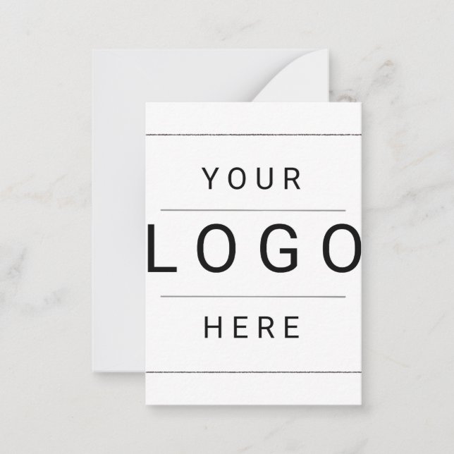 Custom Logo Card (Front)