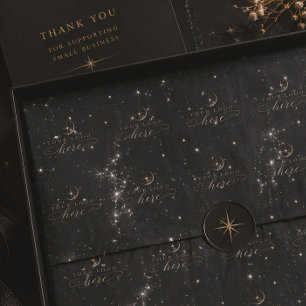 Custom Logo Celestial Small Business Tissue Paper