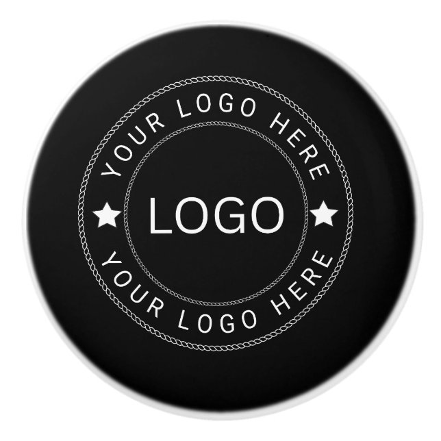 Custom Logo Ceramic Knob (Front)