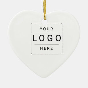 Custom Logo Ceramic Tree Decoration