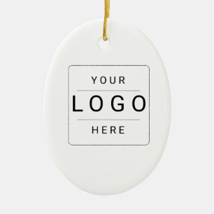 Custom Logo Ceramic Tree Decoration