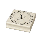 Customisable Certificate of Authenticity Stamp Zazzle