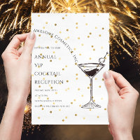 Custom logo Cocktail Corporate Business Event