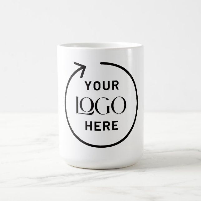 Custom Logo Coffee Mug (Center)