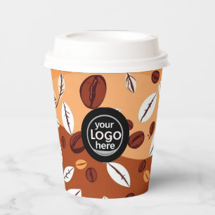 Custom Logo Coffee Paper Cup 8oz